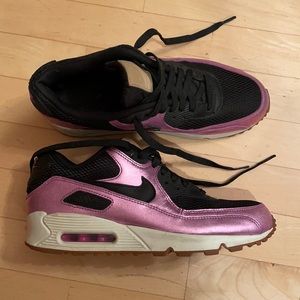 Nike Air Max 90 Premium Black/Purple Laser